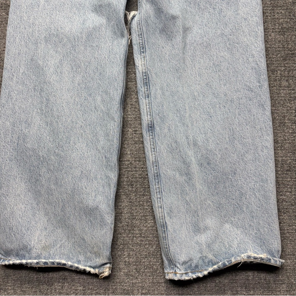Citizens of Humanity Jeans Womens 24 Blue Ayla Baggy Distressed Button Fly - Picture 16 of 16